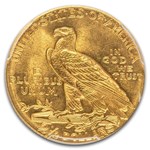1911 $2.50 Indian Gold Quarter Eagle MS-64 PCGS