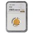 1911 $2.50 Indian Gold Quarter Eagle PF-67 NGC