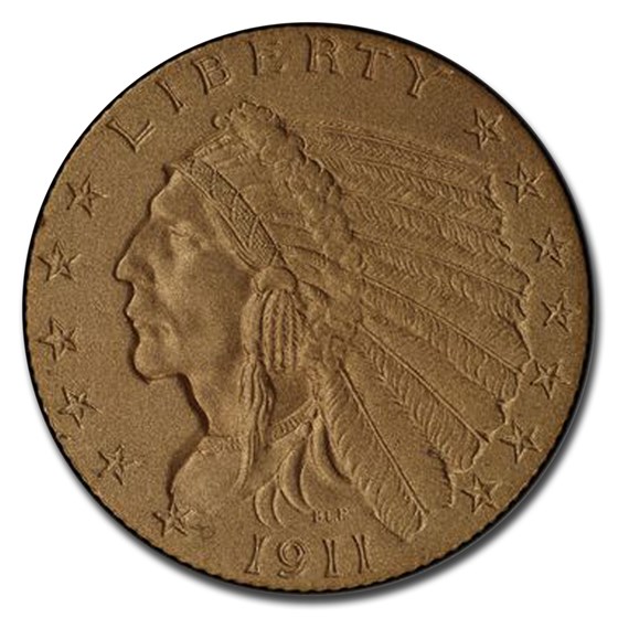 1911 $2.50 Indian Gold Quarter Eagle PR-67 PCGS 1911 $2.50 Indian Gold Quarter Eagle PR-67 PCGS