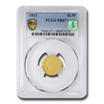 1911 $2.50 Indian Gold Quarter Eagle PR-67+ PCGS