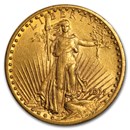 1911 $20 St Gaudens Gold Double Eagle AU