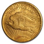 1911 $20 St Gaudens Gold Double Eagle AU