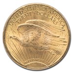 1911 $20 St Gaudens Gold Double Eagle MS-64 PCGS