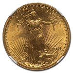 1911 $20 St Gaudens Gold Double Eagle MS-65 NGC