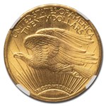 1911 $20 St Gaudens Gold Double Eagle MS-65 NGC