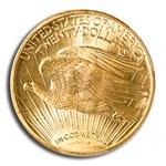 1911 $20 St Gaudens Gold Double Eagle MS-66 PCGS