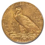 1911 $5 Indian Gold Half Eagle MS-62 PCGS