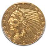 1911 $5 Indian Gold Half Eagle MS-62+ PCGS