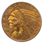 1911 $5 Indian Gold Half Eagle MS-63 PCGS