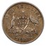 1911 Australia Silver Shilling George V XF-40 PCGS