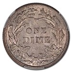 1911 Barber Dime MS-63 CACG