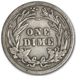 1911 Barber Dime VF