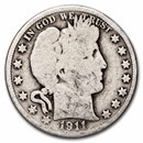 1911 Barber Half Dollar Good