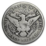1911 Barber Half Dollar VG