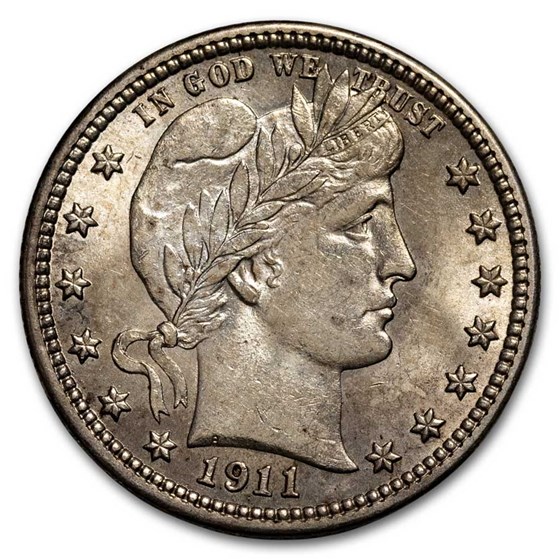 1911 Barber Quarter BU 1911 Barber Quarter BU
