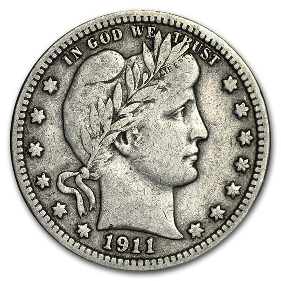 1911 Barber Quarter VF 1911 Barber Quarter VF