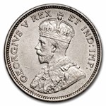 1911 Canada Silver 10 Cents George V AU