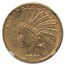 1911-D $10 Indian Gold Eagle AU-55 NGC