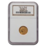 1911-D $2.50 Indian Gold Quarter Eagle AU-58 NGC