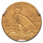 1911-D $2.50 Indian Gold Quarter Eagle MS-64+ NGC (Strong D)