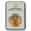 1911-D $20 Saint-Gaudens Gold Double Eagle MS-64 NGC