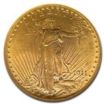 1911-D $20 St Gaudens Gold Double Eagle MS-62 NGC