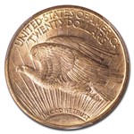 1911-D $20 St Gaudens Gold Double Eagle MS-63 PCGS