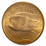 1911-D $20 St Gaudens Gold Double Eagle MS-64 PCGS