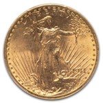 1911-D $20 St Gaudens Gold Double Eagle MS-65+ PCGS