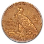 1911-D $5 Indian Gold Half Eagle AU-53 PCGS