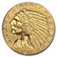 1911-D $5 Indian Gold Half Eagle AU-55 PCGS