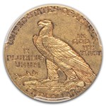 1911-D $5 Indian Gold Half Eagle AU-58 PCGS