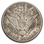 1911-D Barber Half Dollar VF