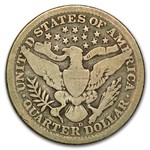 1911-D Barber Quarter Good