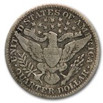 1911-D Barber Quarter VG