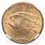 1911-D/D $20 Saint-Gaudens Gold Double Eagle MS-63 NGC (FS-501)