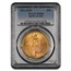 1911-D/D $20 Saint-Gaudens Gold Double Eagle MS-66 PCGS (FS-501)