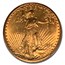 1911-D/D $20 Saint-Gaudens Gold MS-64 PCGS (FS-501)