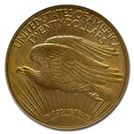 1911-D/D $20 St. Gaudens Gold Double Eagle MS-64 NGC CAC
