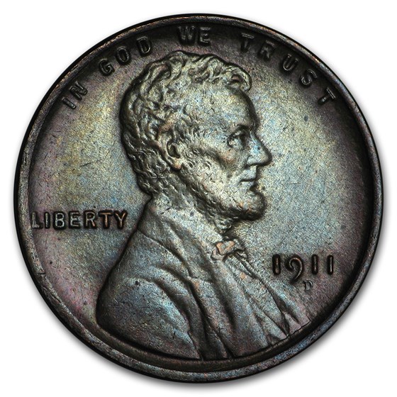 1911-D Lincoln Cent AU (Cleaned) 1911-D Lincoln Cent AU (Cleaned)