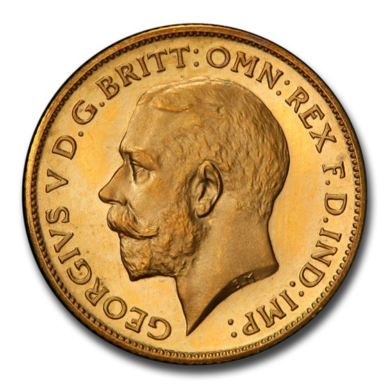 1911 Great Britain Gold 1/2 Sovereign George V PR-66 PCGS (Cameo) 1911 Great Britain Gold 1/2 Sovereign George V PR-66 PCGS (Cameo)