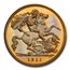 1911 Great Britain Gold 1/2 Sovereign George V PR-66 PCGS (Cameo)