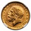 1911 Great Britain Gold Sovereign George V MS-63 NGC SS Egypt