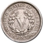 1911 Liberty Head V Nickel Fine