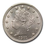 1911 Liberty Head V Nickel MS-64 PCGS