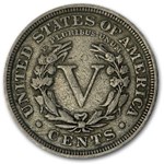 1911 Liberty Head V Nickel VF
