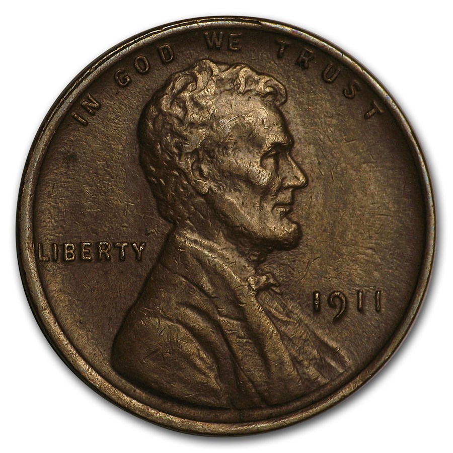1911 Lincoln Cent AU