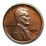 1911 Lincoln Cent PR-64 PCGS (Brown)