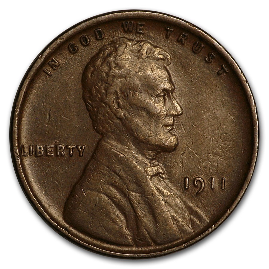 1911 Lincoln Cent XF