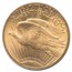 1911-S $20 Saint-Gaudens Gold Double Eagle MS-65 NGC